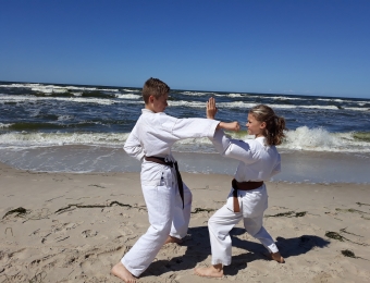 Letni obóz karate w Pogorzelicy 2019