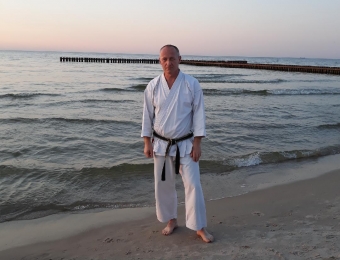 Obóz sportowy karate w Dźwirzynie 2018 r.