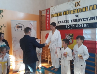 Otwarte Mistrzostwa Wrocławia w Karate Tradycyjnym 10.11.2018 r.