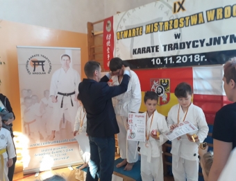 Otwarte Mistrzostwa Wrocławia w Karate Tradycyjnym 10.11.2018 r.