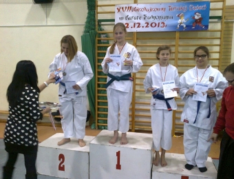 XVII Mikołajkowy Turniej dla dzieci w karate tradycyjnym 22.12.2013r.