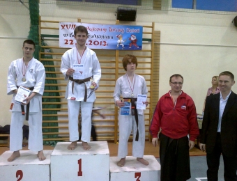 XVII Mikołajkowy Turniej dla dzieci w karate tradycyjnym 22.12.2013r.