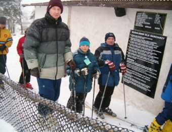 Zimowy obóz w Borowicach 2005