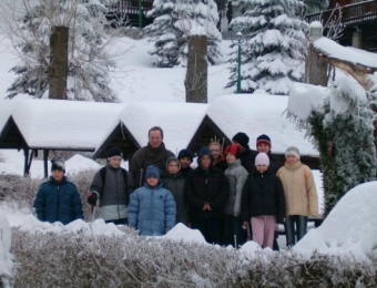 Zimowy obóz w Borowicach 2005