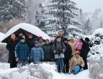 Zimowy obóz w Borowicach 2005